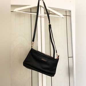 Small black crossbody purse